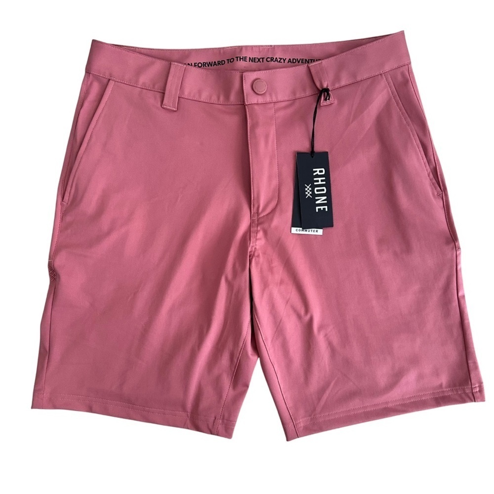 Rhone 9” Commuter Shorts SZ 30 Nantucket Red Casual Golf Comfort NWT Retail $98